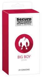 SECURA Big Boy 60 mm, suuremõõtmelised kondoomid-24 tk