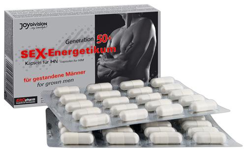 "Sex Energetikum 50+", võimekuse-vitamiinid meestele, 40tk