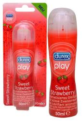 Durex Play Strawberry, maasikamaitseline libesti, 50ml