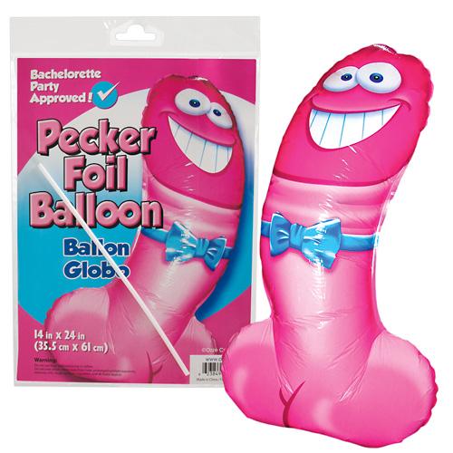 Pecker Foil Balloon, peenisekujuline õhupall