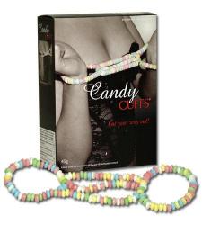 Kommidest söödavad käerauad "Candy Cuffs"