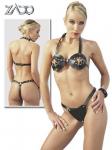 Naastudega nahast komplekt, suurus S-L