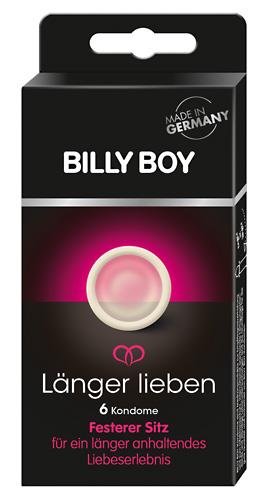 BILLY BOY "Longer Love", peeniserõngaga kondoomid, 6tk