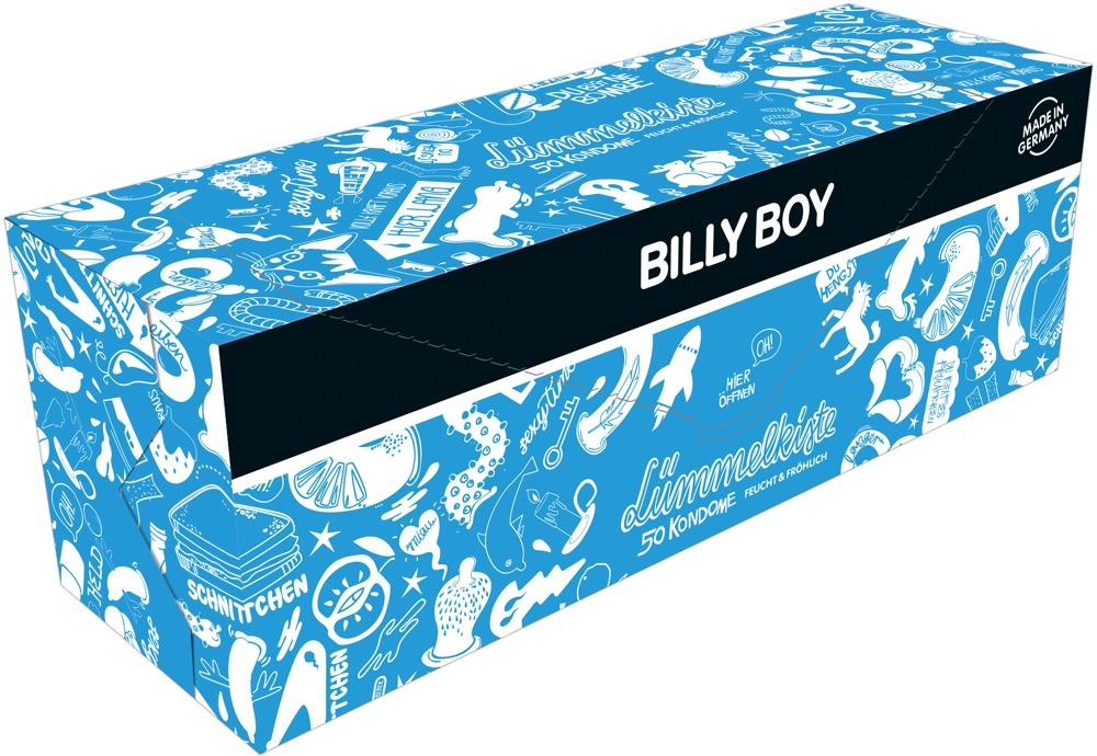 Billy Boy Wet, niisutatud kondoomid, 50tk