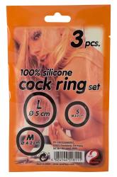 Cock Ring Trio, peeniserõngad, 3tk