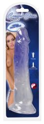 Crystal Clear Clear Dildo, läbipaistev dildo jalal