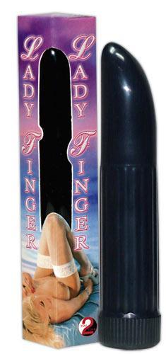 Vibraator Ladyfinger must 13 cm