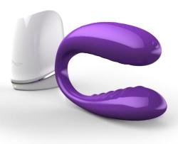  We-Vibe III- ideaaalne vibraator paaridele, akulaadimisega, lavendel