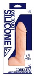 One Touch Silicone 7 by NMC, vibratsiooniga peenis