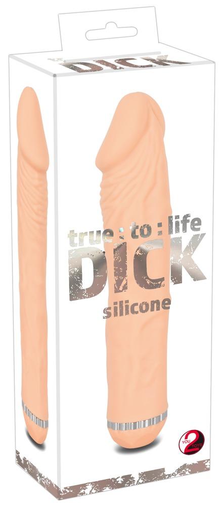 true-to-life Dick silicone by You2Toys, naturaalne vibraator