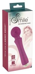 SMILE Rechargeable Wand, USB massaaživibraator, 20 programmi, roosa