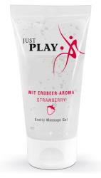 Erotic Massage Gel with a Strawberry Scent, massaažigeel maasikaga, 50ml