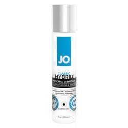 SYSTEM JO - HYBRID LUBRICANT, vee,-ja silikoonlibesti, 30ml