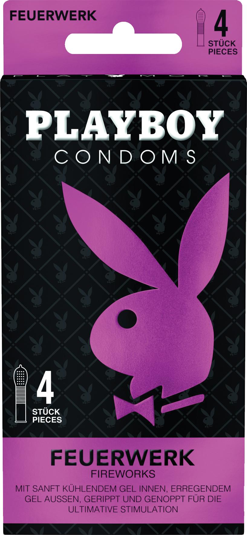  "PLAYBOY Condoms Feuerwerk 4er"