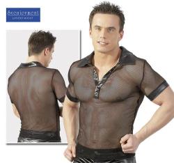 Men's shirt Wetlook XL