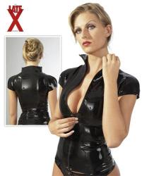 Latex Shirt bl S 