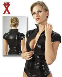 Latex Shirt bl L