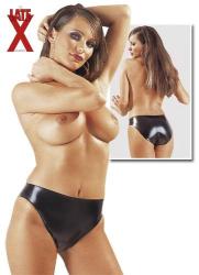 Latex panties black L