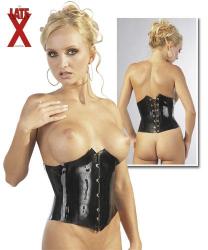 Latex Corset Bl XL