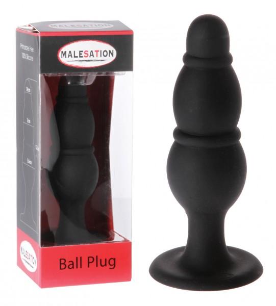 MALESATION Ball Plug, pallidega anaalplug