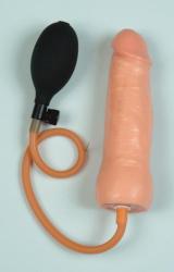 REEL peenisekujuline dildo pumbaga 18 cm 