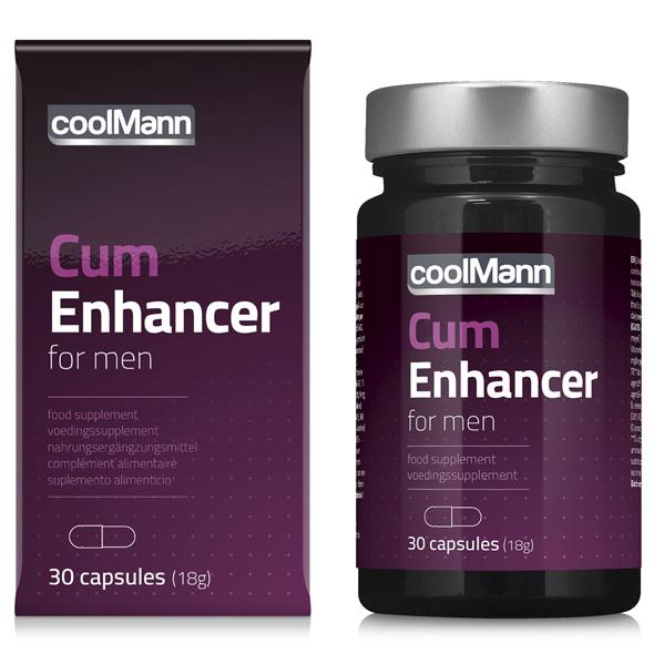 COOLMANN - CUM ENHANCER, fertiilsust tõstvad spermapillid,  30 TABS