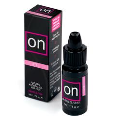  Sensuva - ON Arousel Oil for Her Lite Bottle, õrnatoimeline kliitoriõli, 5ml pudelis