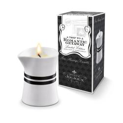 PETITS JOUJOUX - MASSAGE CANDLE " Romantic GETAWAY", massaažiküünal, 120g