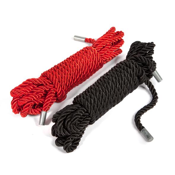 FIFTY SHADES OF GREY - BONDAGE ROPE TWIN PACK, sidumisköied