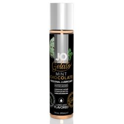 System JO-Gelato mint CHOCOLATE LUBRICANT WATER-BASED veebaasiline libesti PIPARMÜNDINE ŠOKOLAAD, 30 ML