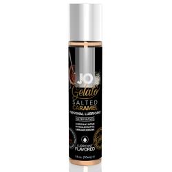 SYSTEM JO - GELATO SALTED CARAMEL LUBRICANT WATER-BASED, veebaasiline libesti KARAMELL KILLUKESE SOOLAGA, 30 ML