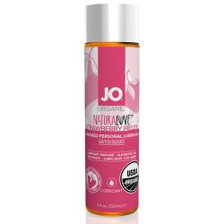 SYSTEM JO - ORGANIC NATURALOVE LUBRICANT STRAWBERRY, orgaaniline libesti maasikaga, 120 ML