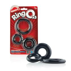 THE SCREAMING O - RINGO 3-PACK, komplekt 3 erektsioonirõngaga