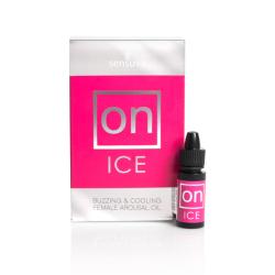 SENSUVA - ON AROUSEL OIL FOR HER ICE, jahedalt näpistav kliitoriõli, 5ml