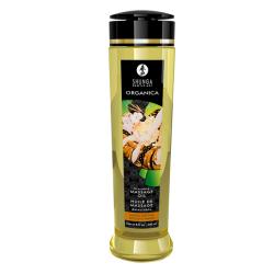 SHUNGA - MASSAGE OIL ORGANICA ALMOND SWEETNESS, orgaaniline massaažiõli magusa mandliga, 240ml