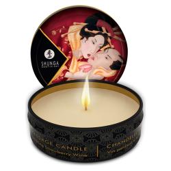 SHUNGA - MASSAGE CANDLE STRAWBERRY 30 ML