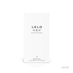 LELO - HEX CONDOMS ORIGINAL 12 PACK