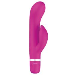 B SWISH - BWILD CLASSIC MARINE RABBIT VIBRATOR CERISE, klassikaline jänkuvibraator, roosa