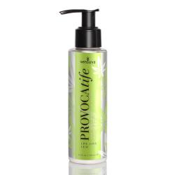 SENSUVA - PROVOCATIFE CANNABIS OIL & PHEROMONE INFUSED MASSAGE LOTION, massaažipiim feromooni ja kanepiõliga, 120 ML