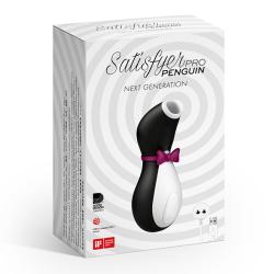 SATISFYER - PRO PENGUIN, naiste kliitorivibraator, USB