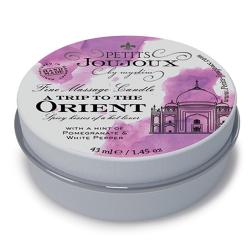 PETITS JOUJOUX - MASSAGE CANDLE ORIENT, massaažiküünal "ORIENT", 33 G