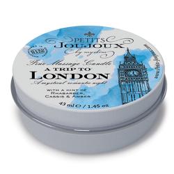 PETITS JOUJOUX - MASSAGE CANDLE LONDON 33 GRAM