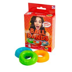 BALL BANDS, peeniserõngad kummikommidest, 3tk