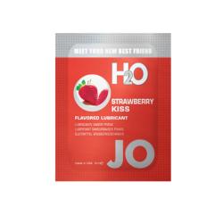 SYSTEM JO - SACHET H2O STRAWBERRY, veebaasiline minilibesti -MAASIKAS, 3 ML