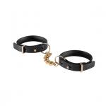 BIJOUX INDISCRETS - MAZE THIN HANDCUFFS BLACK, kitsad käerihmad, mustad